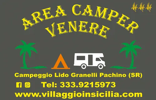 Area Camper Venere – Villaggio In Sicilia   contrada Granelli, Pachino, (SR)
